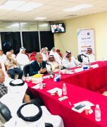 الروائي طاهر الزهراني في حضر النقد بالنادي الاثنين 25/3/1440